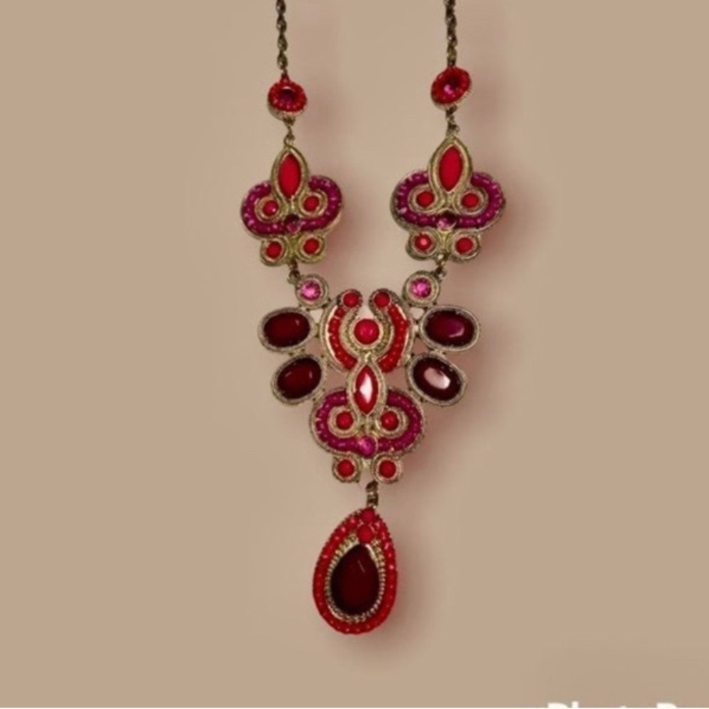 "Jaipur jewelry style " india ? necklace LC - Picture 3 of 10